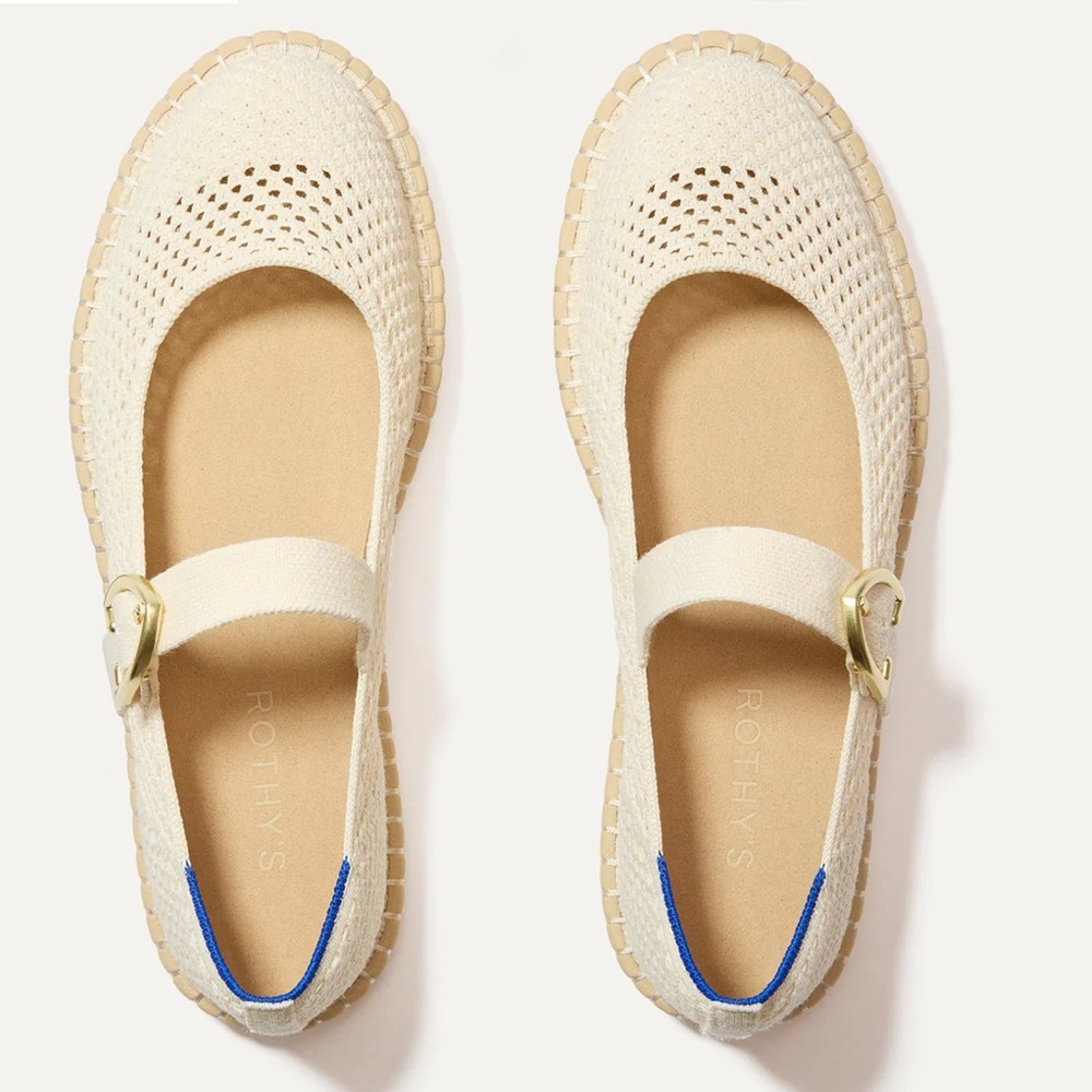 Rothy's The Espadrille Mary Jane in Jasmine size 10